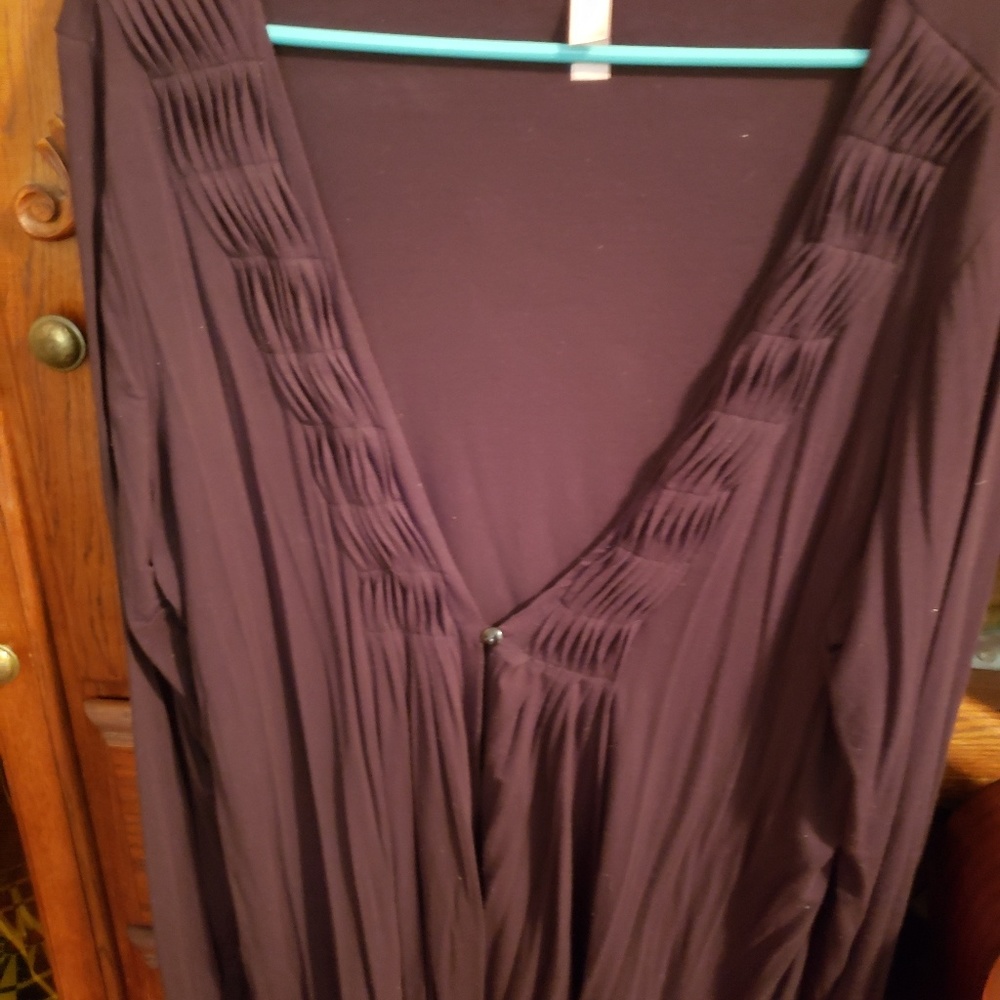 Black over blouse